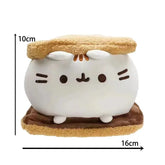 HOT Cute Simulated Cat Doll Plush Toy Anime Cat Soft Home Decor Tabletop Bedroom Decoration Kids Toy Series Accessories Gift