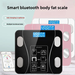 Electronic scale - Home-use, simple charging model, precise measurement, monitoring, healthy weight scale, body fat scale